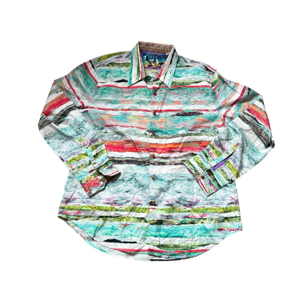 Robert Graham Bedouins Long Sleeve Shirt Size 2XL